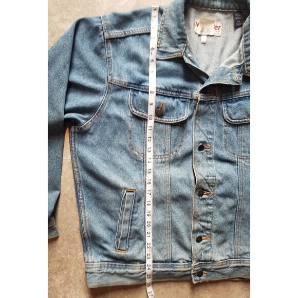 Wrangler Rugged Wear Denim Jacket L - Picture 7 of 7